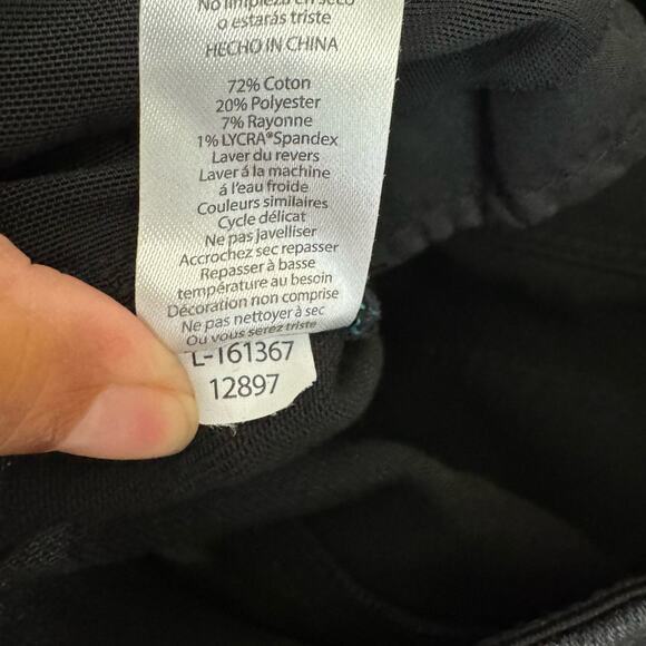 LULAROE Magic Waist Stretch Black Jeans High Rise Style L-161367 Size 36 - Picture 11 of 12